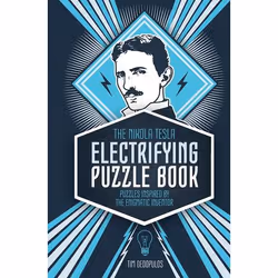 ISBN The Nikola Tesla Electrifying Puzzle Book, Couverture rigide, 144 pages