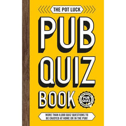 ISBN The Pot Luck Pub Quiz Book livre