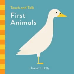 Allen &amp; Unwin Hannah + Holly Touch and Talk: First Animals, Anglais, 10 pages