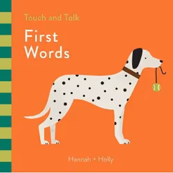 Allen &amp; Unwin Hannah + Holly Touch and Talk: First Words, Anglais, 10 pages