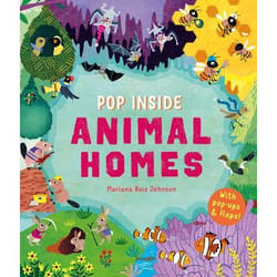 ISBN Pop Inside: Animal Homes livre Couverture rigide