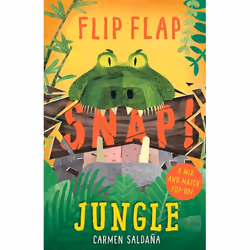 Allen & Unwin Flip Flap Snap: Jungle, Anglais, Couverture rigide, 10 pages