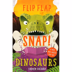 ISBN Flip Flap Snap: Dinosaurs, Couverture rigide, 10 pages