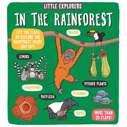 ISBN Little Explorers: In the Rainforest, Couverture rigide, 16 pages