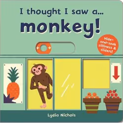 ISBN I thought I saw a... Monkey!, Couverture rigide, 10 pages