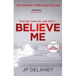 ISBN Believe Me livre Thrillers Anglais 416 pages