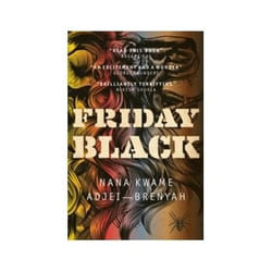 ISBN Friday Black livre Roman Anglais