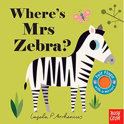 Allen &amp; Unwin Where's Mrs Zebra? (Felt Flaps), Anglais, 12 pages