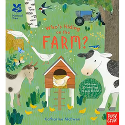 Allen &amp; Unwin National Trust: Who's Hiding on the Farm?, Anglais, 12 pages