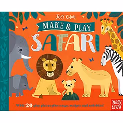 ISBN Make and Play: Safari, Couverture rigide, 30 pages
