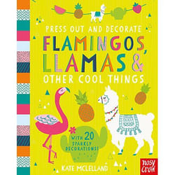 ISBN Press Out and Decorate: Flamingos, Llamas and Other Cool Things livre Couverture rigide
