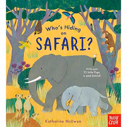 ISBN Who's Hiding on Safari?, Couverture rigide, 12 pages