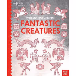 ISBN British Museum Press Out and Decorate: Fantastic Creatures, Couverture rigide, 24 pages