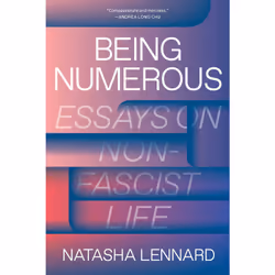ISBN Being Numerous, Anglais, Couverture rigide, 176 pages