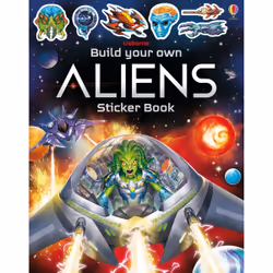 HarperCollins Build Your Own Aliens Sticker Book, 5 an(s), Multicolore