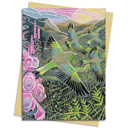 Annie Soudain Foxgloves and Finches Greeting Card Pack