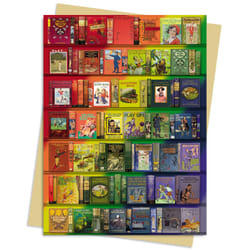 Bodleian Libraries Rainbow Bookshelf Greeting Card Pack