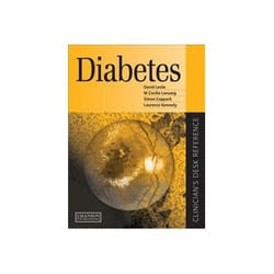 ISBN Diabetes 1E: Clinician's Desk Reference livre Santé, esprit et corps Anglais Couverture rigide