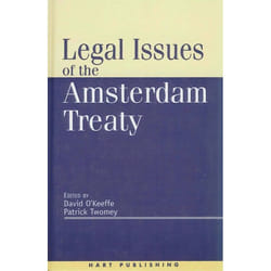 ISBN Legal Issues of the Amsterdam Treaty livre Loi Anglais Couverture rigide