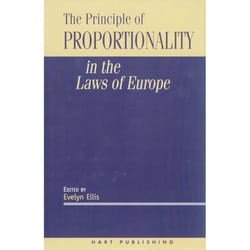 ISBN The Principle of Proportionality in the Laws of Europe livre Loi Anglais Couverture rigide