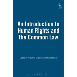 ISBN An Introduction to Human Rights and the Common Law livre Loi Anglais Couverture rigide
