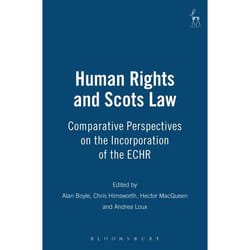 ISBN Human Rights and Scots Law (Comparative Perspectives on the Incorporation of the ECHR) livre Loi Anglais Couverture rigide