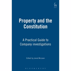 ISBN Property and the Constitution, Loi, Anglais, Couverture rigide, 296 pages