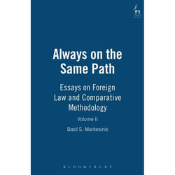 ISBN Always on the Same Path - Volume II (Essays on Foreign Law and Comparative Methodology) livre Loi Anglais Couverture rigide