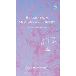 ISBN Evaluation and Legal Theory livre Loi Anglais