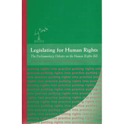 ISBN Legislating for Human Rights (The Parliamentary Debates on the Human Rights Bill) livre Loi Anglais Livre broché 304 pages