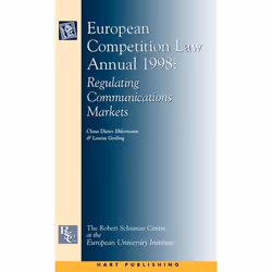 ISBN European Competition Law Annual 1998 (Regulating Communications Markets), Loi, Anglais, Couverture rigide, 852 pages