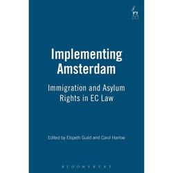ISBN Implementing Amsterdam (Immigration and Asylum Rights in EC Law) livre Loi Anglais Couverture rigide