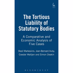 ISBN The Tortious Liability of Statutory Bodies (A Comparative and Economic Analysis of Five Cases), Loi, Anglais, Couverture ...