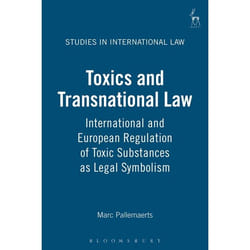 ISBN Toxics and Transnational Law (International and European Regulation of Toxic Substances as Legal Symbolism) livre Loi Anglais Couverture rigide