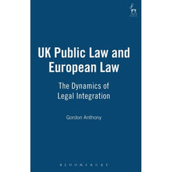 ISBN UK Public Law and European Law (The Dynamics of Legal Integration) livre Loi Anglais Couverture rigide 256 pages