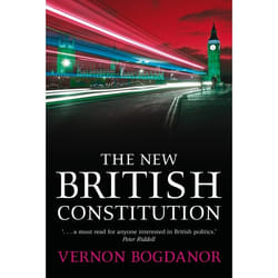 ISBN The New British Constitution livre Loi Anglais Couverture rigide