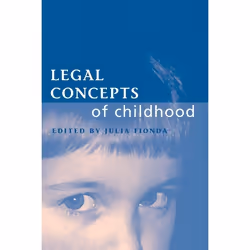 ISBN Legal Concepts of Childhood, Loi, Anglais, Couverture rigide, 256 pages