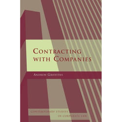 ISBN Contracting with Companies livre Loi Anglais Couverture rigide