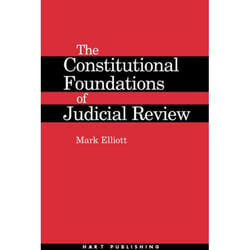 ISBN The Constitutional Foundations of Judicial Review livre Loi Anglais Couverture rigide