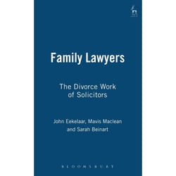 ISBN Family Lawyers (The Divorce Work of Solicitors) livre Loi Anglais Couverture rigide 256 pages