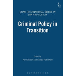 ISBN Criminal Policy in Transition livre Loi Anglais Livre broché 301 pages