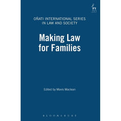 ISBN Making Law for Families livre Loi Anglais Livre broché 223 pages