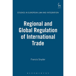 ISBN Regional and Global Regulation of International Trade livre Loi Anglais Couverture rigide 336 pages