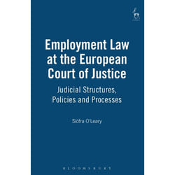 ISBN Employment Law at the European Court of Justice (Judicial Structures, Policies and Processes) livre Loi Anglais Couverture rigide