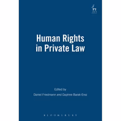 ISBN Human Rights in Private Law, Loi, Anglais, Livre broché, 400 pages