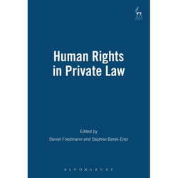 ISBN Human Rights in Private Law livre Loi Anglais