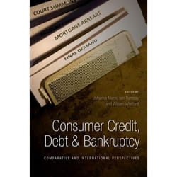 ISBN Consumer Credit, Debt and Bankruptcy (Comparative and International Perspectives) livre Loi Anglais Couverture rigide