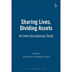 ISBN Sharing Lives, Dividing Assets (An Inter-Disciplinary Study) livre Loi Anglais Livre broché 340 pages