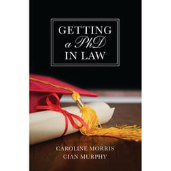 ISBN Getting a PhD in Law livre Loi Anglais