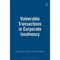 ISBN Vulnerable Transactions in Corporate Insolvency, Loi, Anglais, Couverture rigide, 576 pages
